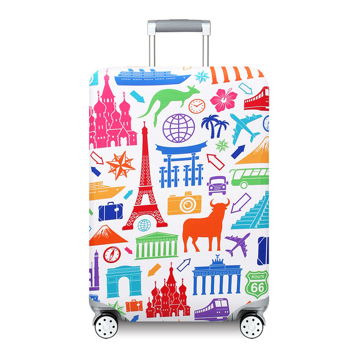 Unisex nan Kids Luggage Cover for Hard Shell Suitcases with Fun Space Design made of Elastic Polyester-Spandex Stornfield