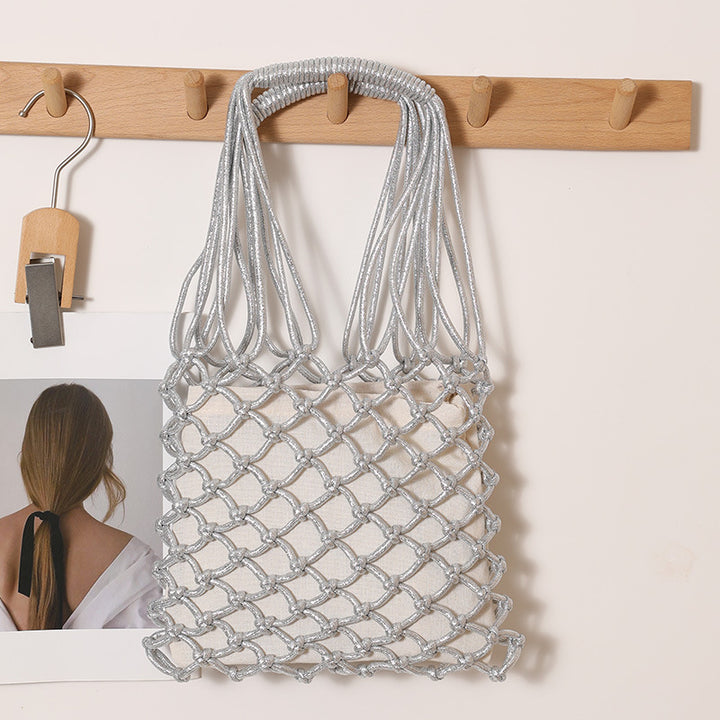 Elegant mesh tote bag with sturdy handles Stornfield