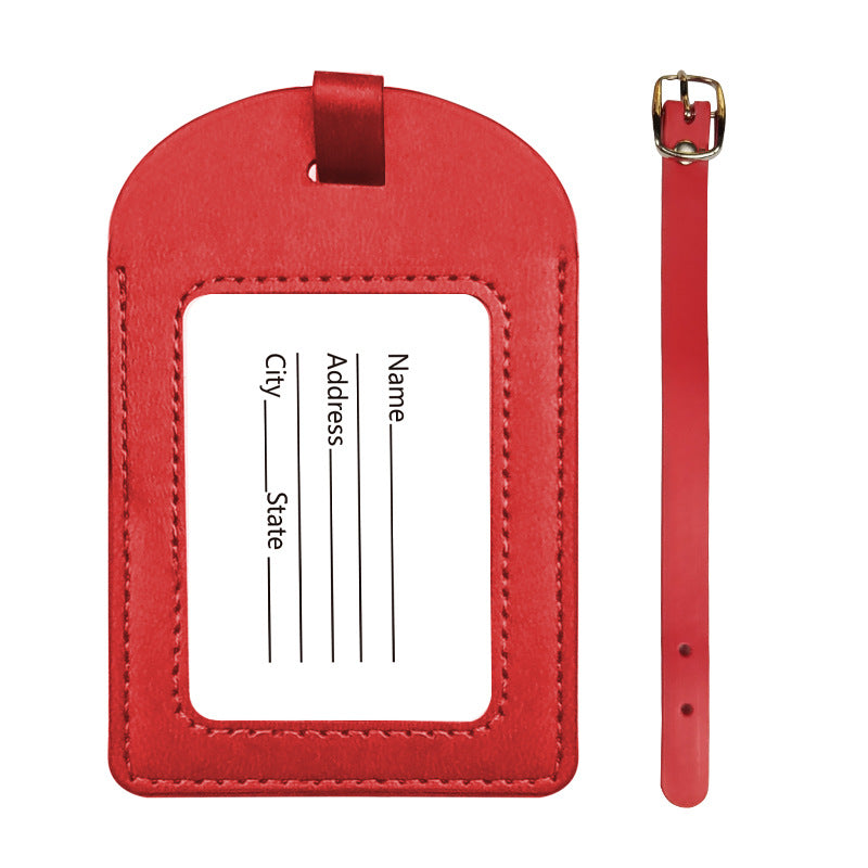 Women's high-quality and durable leather luggage tag Stornfield