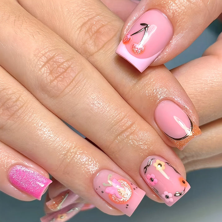 Creative Floral Nail Art Design Stornfield