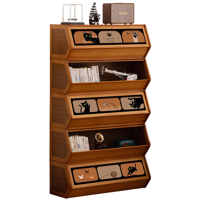 Storage unit with retractable front and friendly design Stornfield