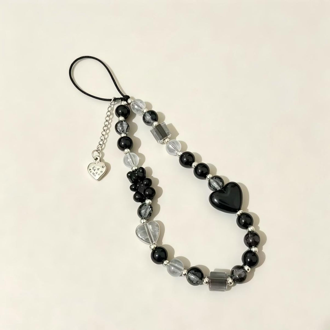 Heart-Themed Beaded Necklace Stornfield
