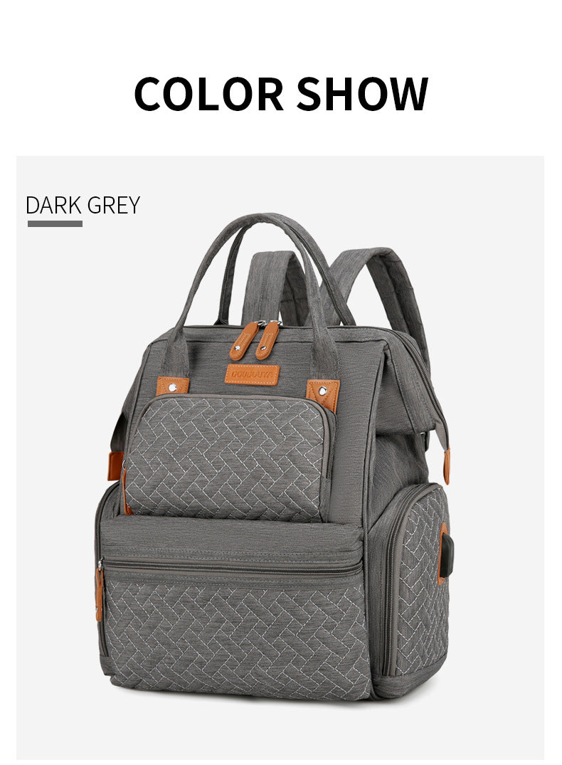 Stylish Multi-Pocket Diaper Backpack Stornfield