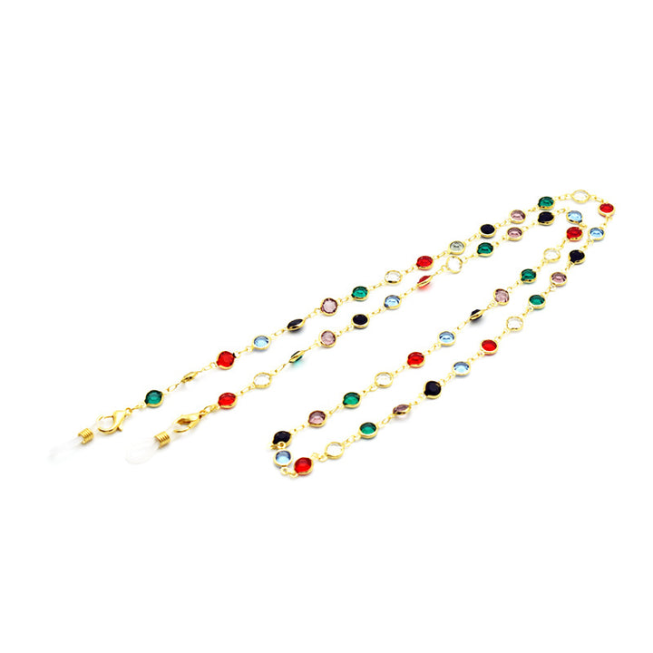 Colorful Gemstone Eyewear Chain Stornfield