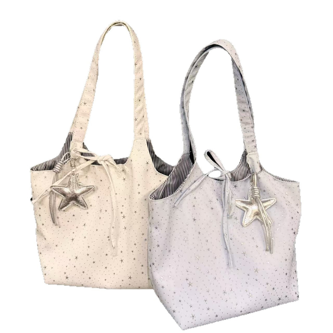 Tote bag with playful star pattern Stornfield