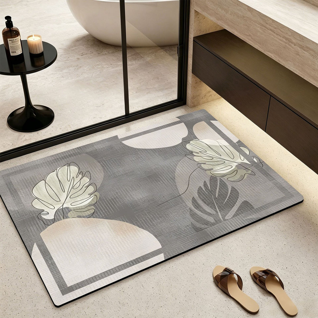 Decorative Luxe Bath Mat Stornfield
