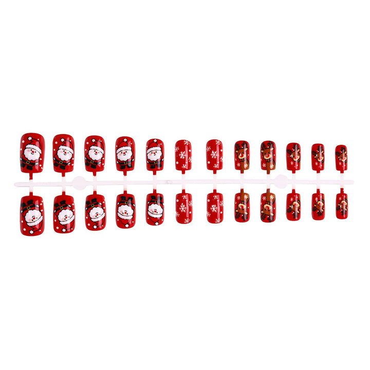 Creative Nail Art Set with Festive Christmas Design Stornfield