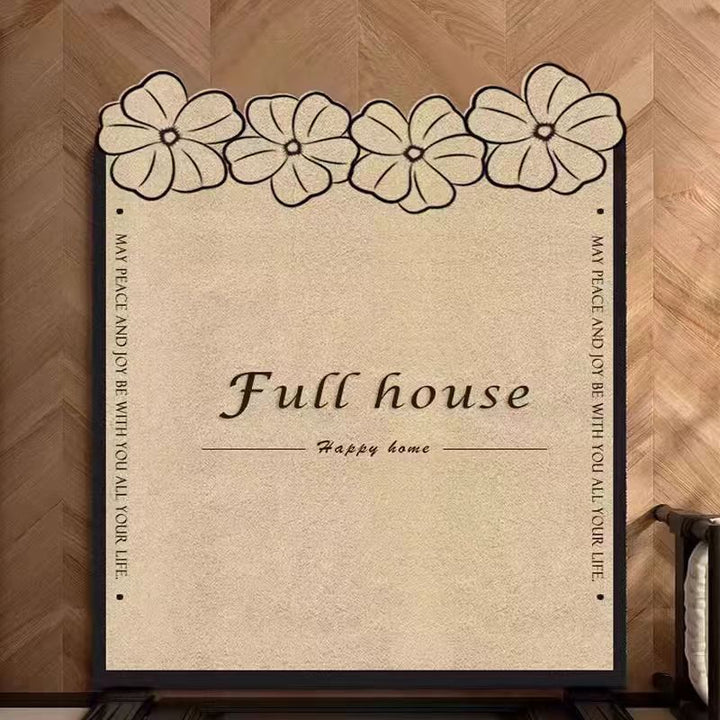 Floral Welcome Mat Stornfield