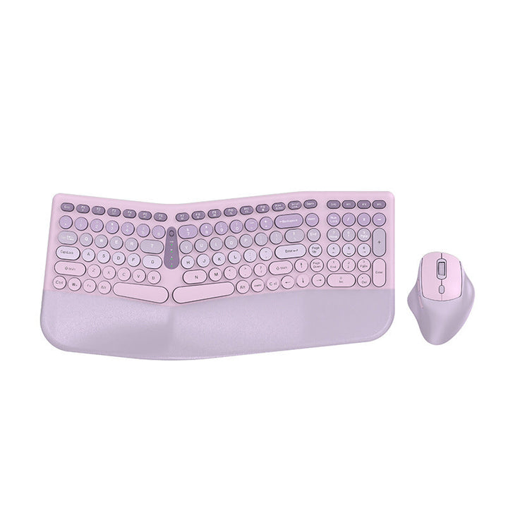 Ergonomic Wireless Keyboard and Mouse Combo Stornfield
