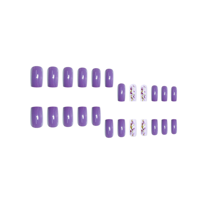 Floral Accent Nail Art Extensions Stornfield