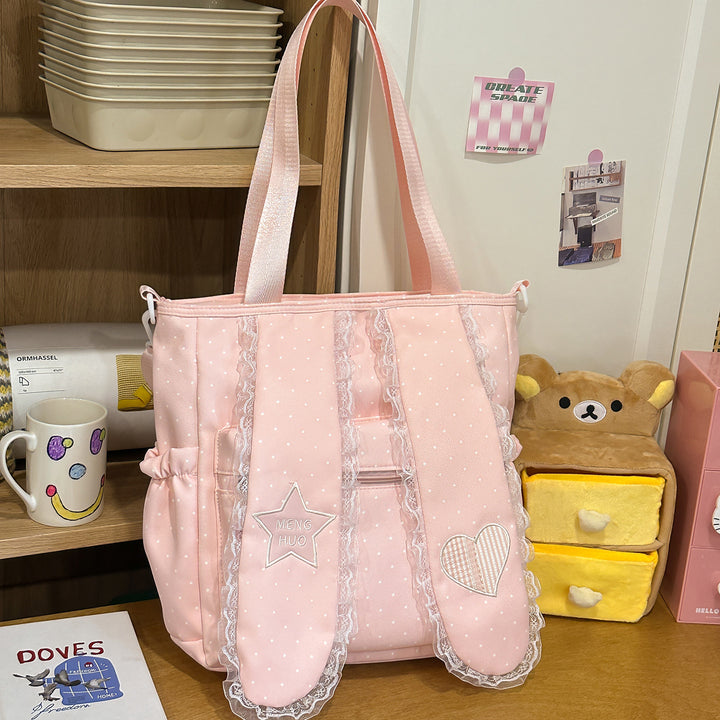 Playful Decorative Patchwork Backpack Stornfield