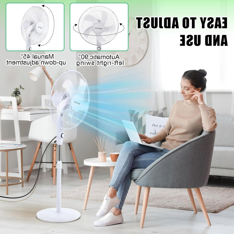 Unisex Solar-powered Stand Fan Stornfield