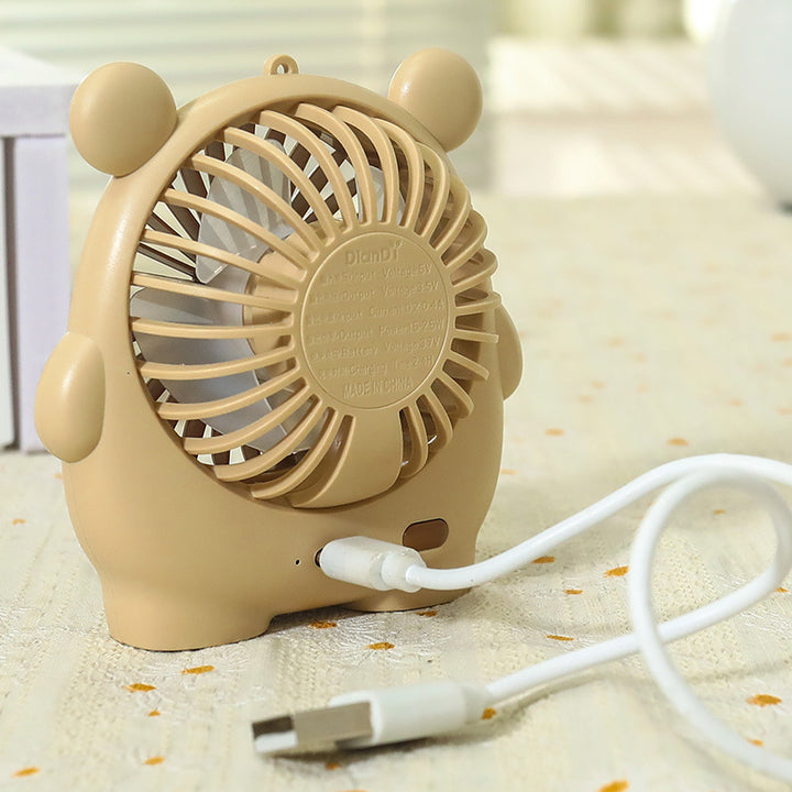 Women’s portable mini fan in playful animal design Stornfield