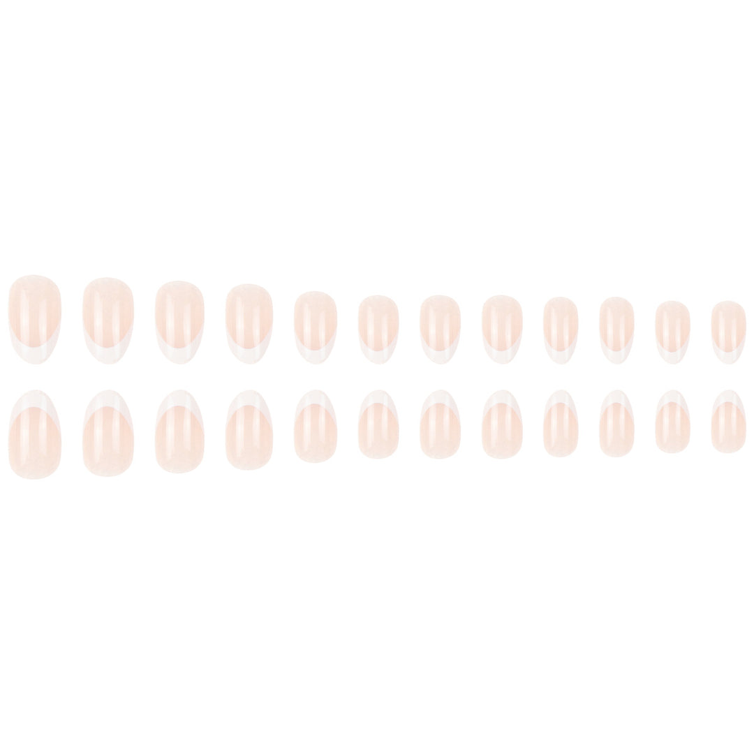 Elegant French Tip Press-On Nails Stornfield 1789085234