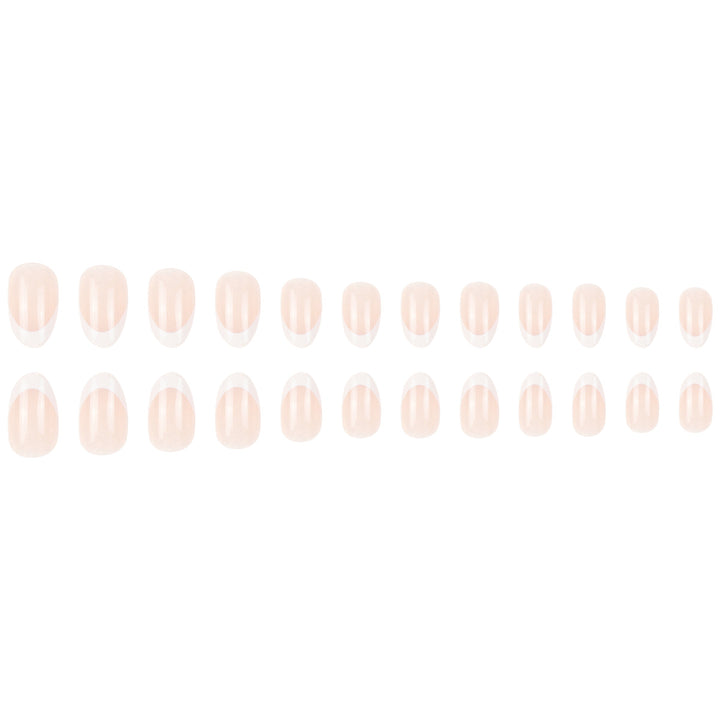Elegant French Tip Press-On Nails Stornfield 1789085234