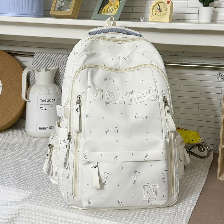 Stylish Non-Transparent Fabric Backpack Stornfield