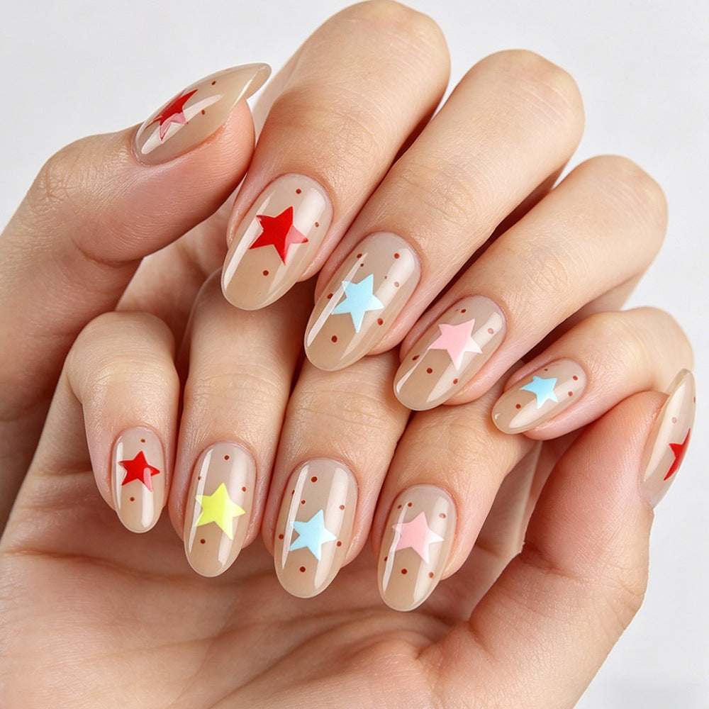 Star-Themed Nail Art Set Stornfield