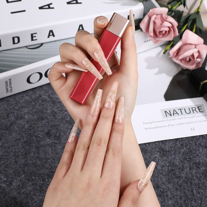 Artificial nails in elegant geometric design Stornfield