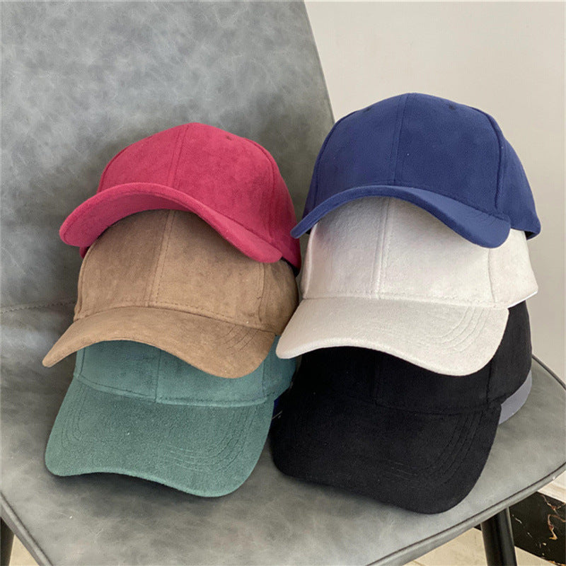 Men's Suede Texture Classic Cap Stornfield