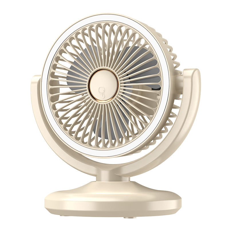 Ladies portable table fan with quiet operating volume and adjustable tilt angle Stornfield