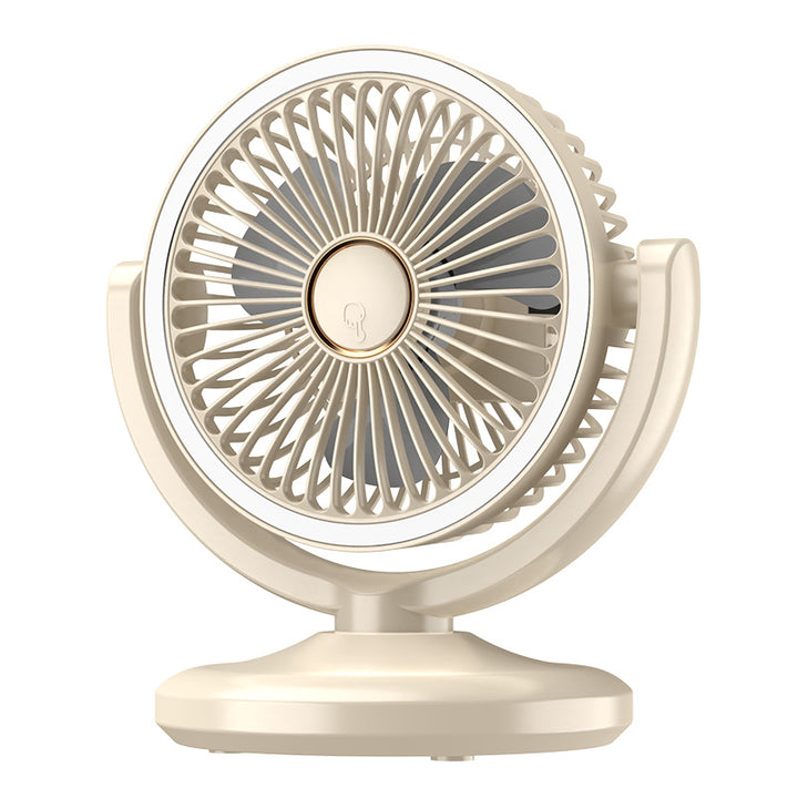 Ladies portable table fan with quiet operating volume and adjustable tilt angle Stornfield