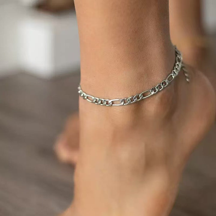 Elegant Link Chain Anklet Stornfield