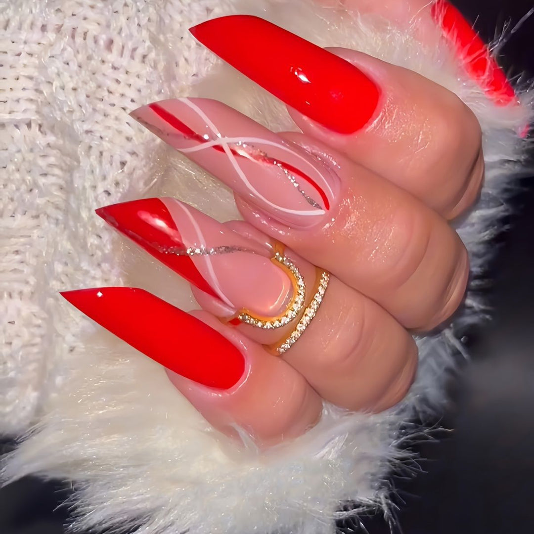 Elegant Press-On Nail Extensions Stornfield