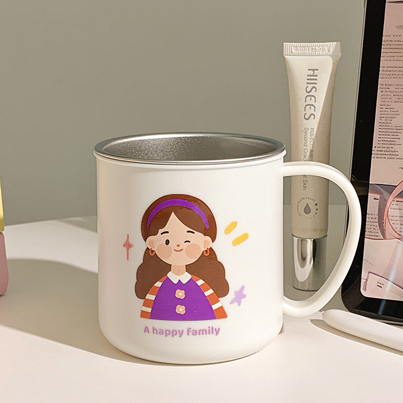 Ceramic mug with cheerful family motif Stornfield 1786635457