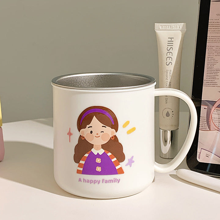 Ceramic mug with cheerful family motif Stornfield 1786635457