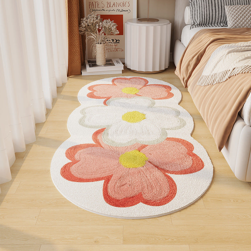 Elegant Floral Pattern Area Rug for Home