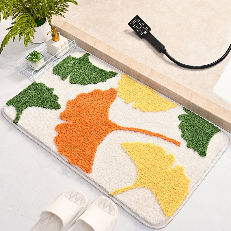 Decorative Floral Bath Mat Stornfield