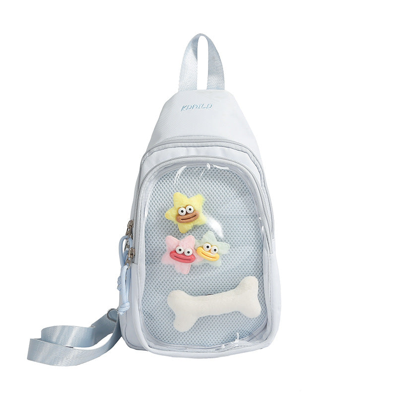 Whimsical Cartoon-Themed Sling Backpack Stornfield