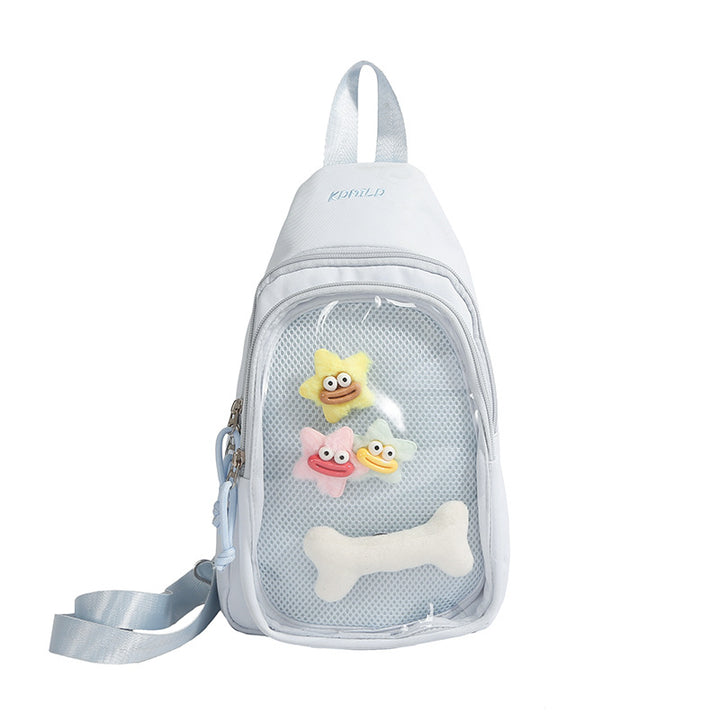 Whimsical Cartoon-Themed Sling Backpack Stornfield