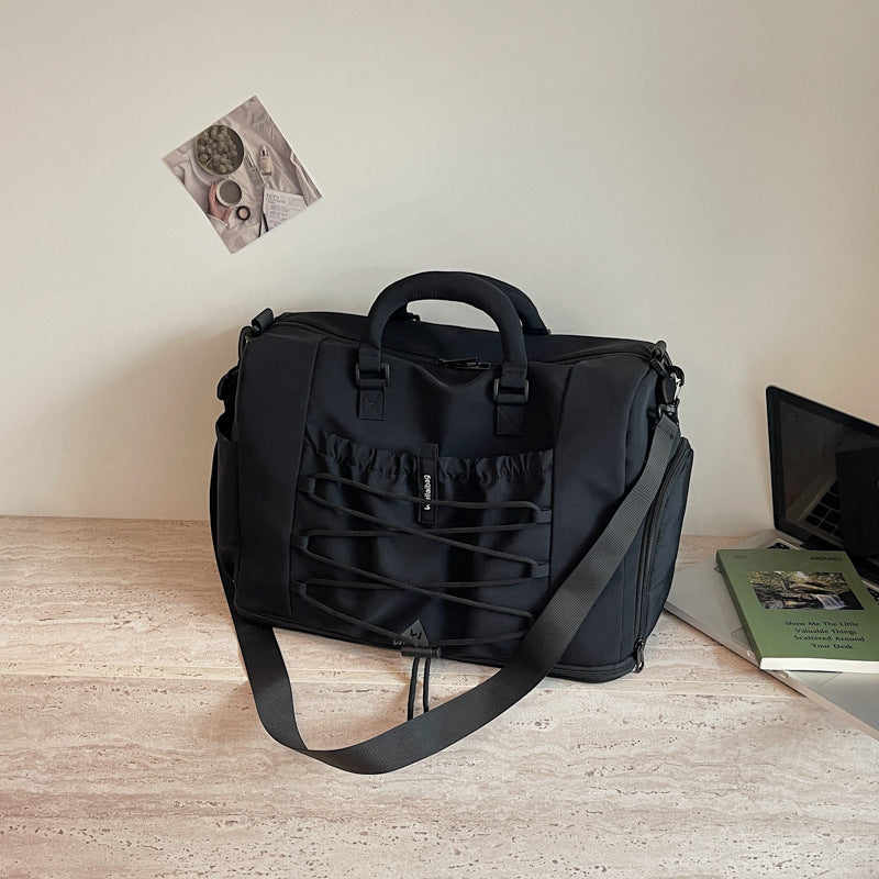 Women's Multifunctional Sports and Travel Bag with Elastic Details Stornfield