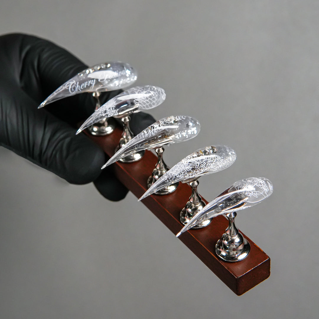 Sculpted Stiletto Press-On Nail Tips