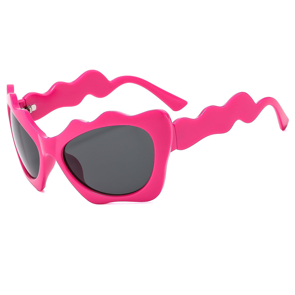 Ladies sunglasses in creative wave design Stornfield