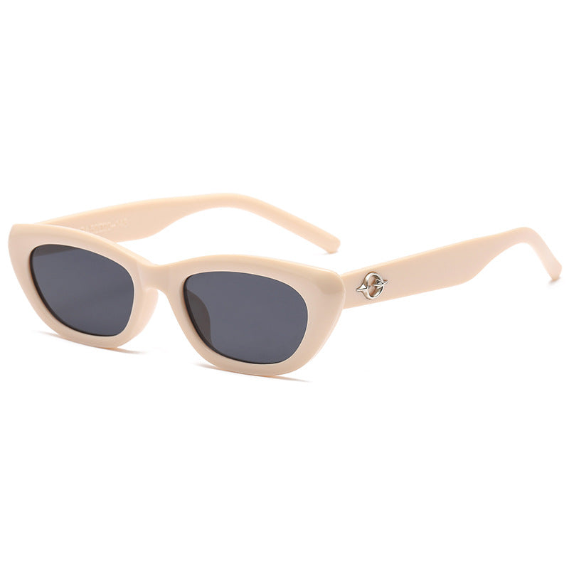 Women's Cat-Eye Sunglasses with Elegant Transparent Frame and UV Protection Stornfield