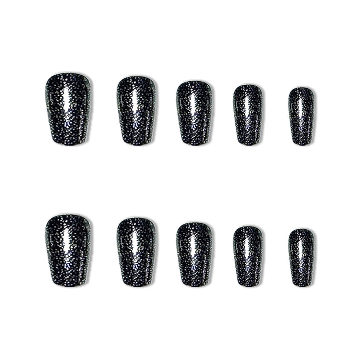 Premium Glittery Long Stiletto Nail Extensions Stornfield