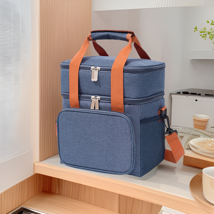 Insulated Multi-Layer Lunch Cooler
