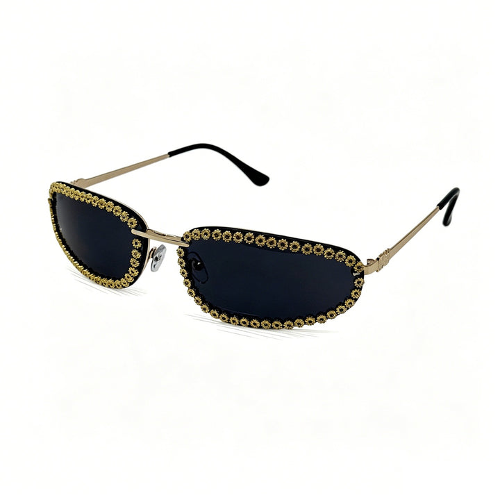 Ladies fashionable sunglasses with sparkling stone embellishment Stornfield