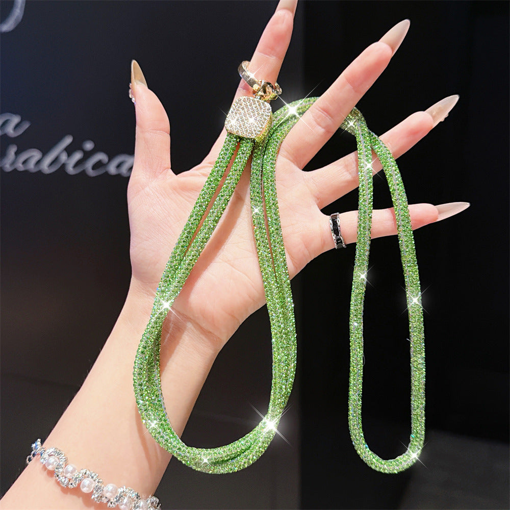 Rhinestone-Embellished Eyewear Lanyard Stornfield