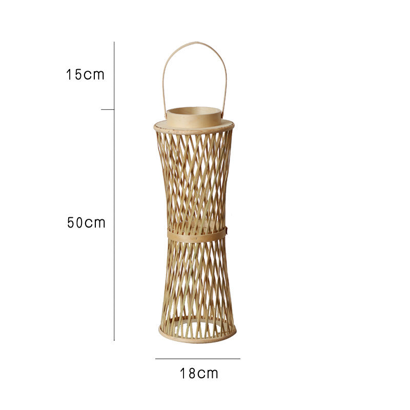 Elegant Lantern made of Rattan Stornfield