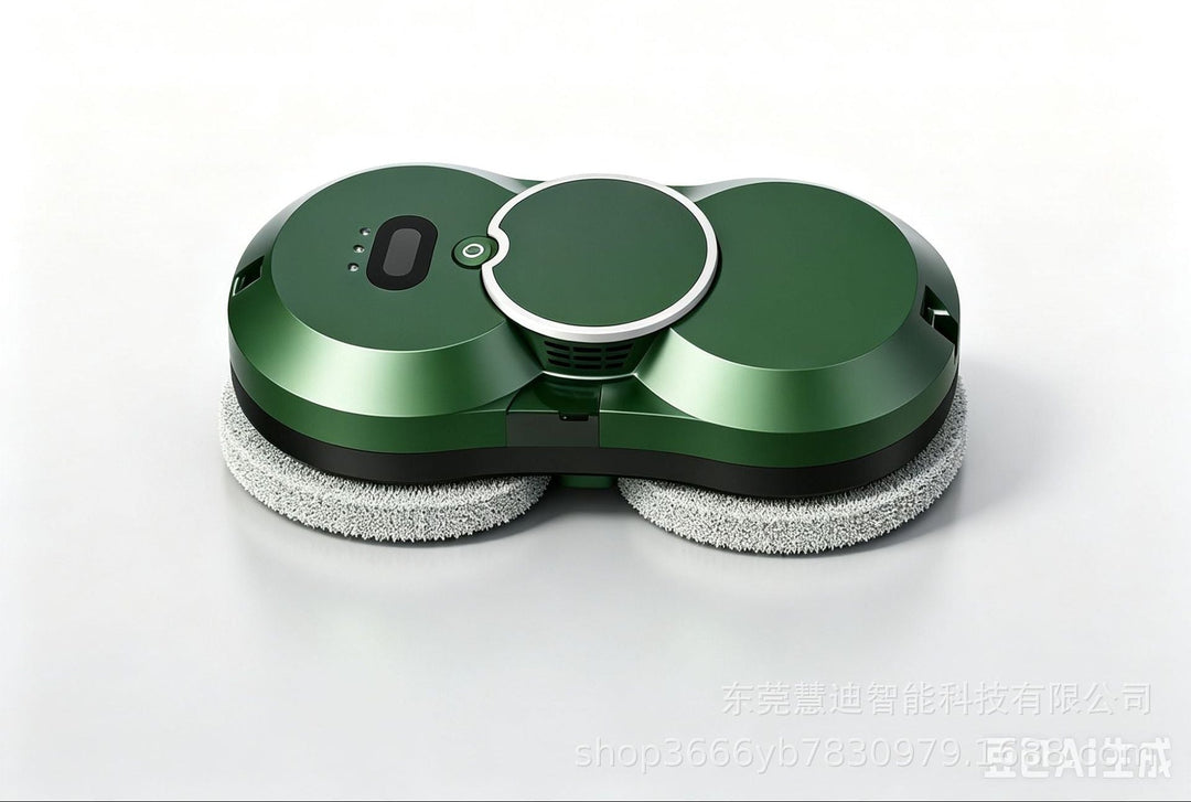 robotic window cleaner with dual rotating microfiber pads Stornfield