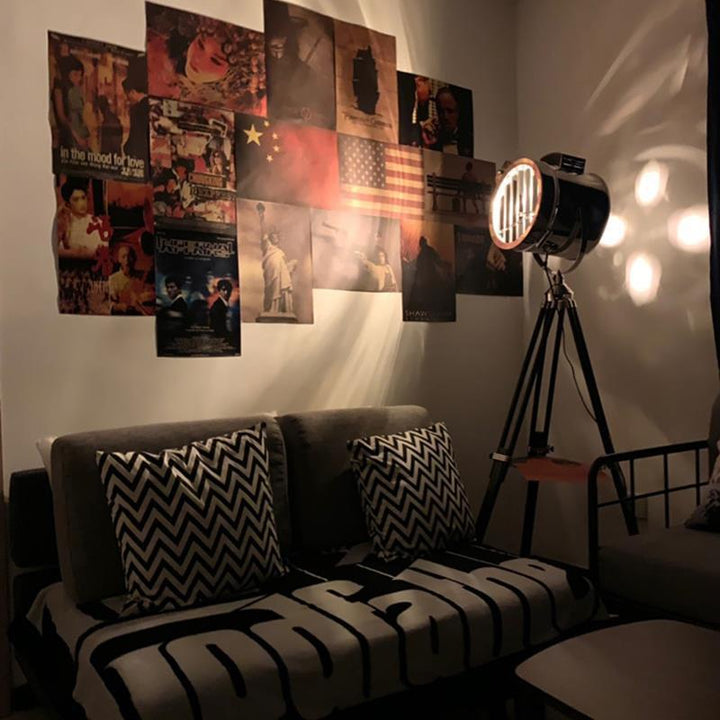 Vintage-Inspired Tripod Floor Lamp