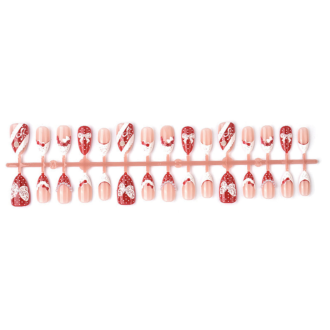 Decorative Holiday-Themed Press-On Nail Set Stornfield