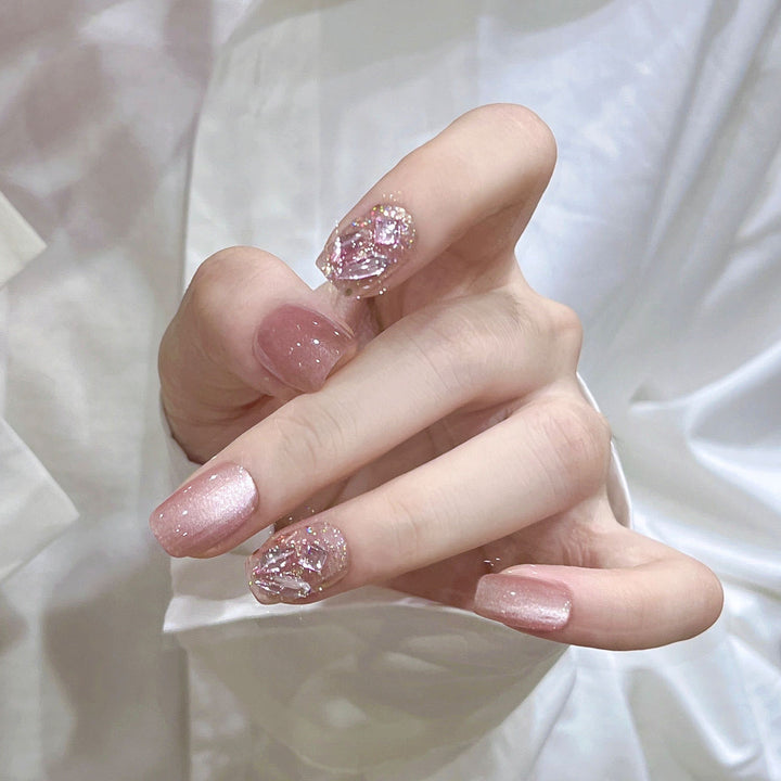 Floral Design Press-On Nails Stornfield