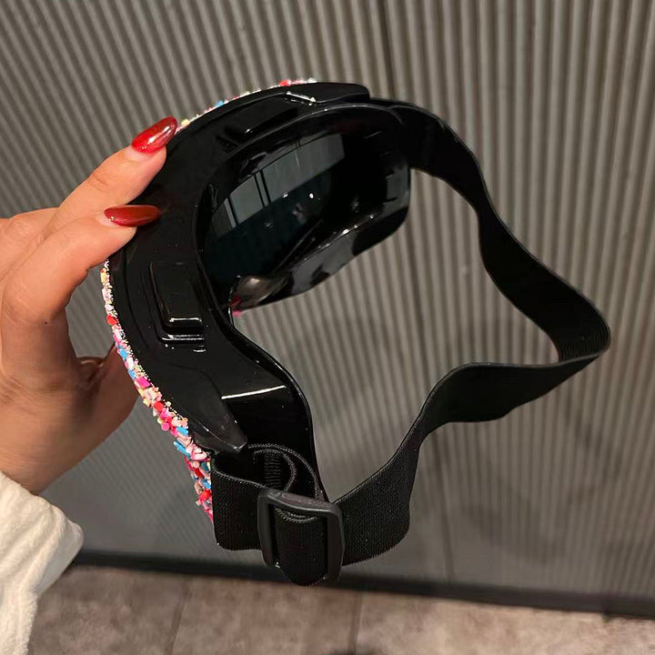 Women's stylish ski goggles with unique decor Stornfield