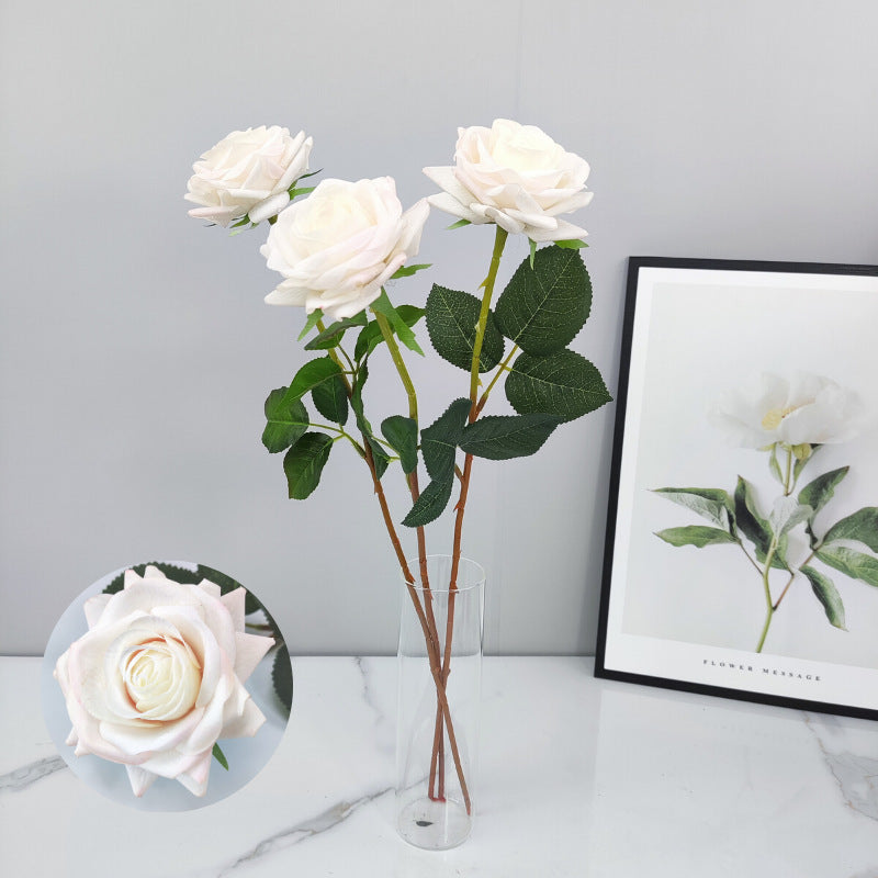 Artificial Floral Rose Stem Bouquet