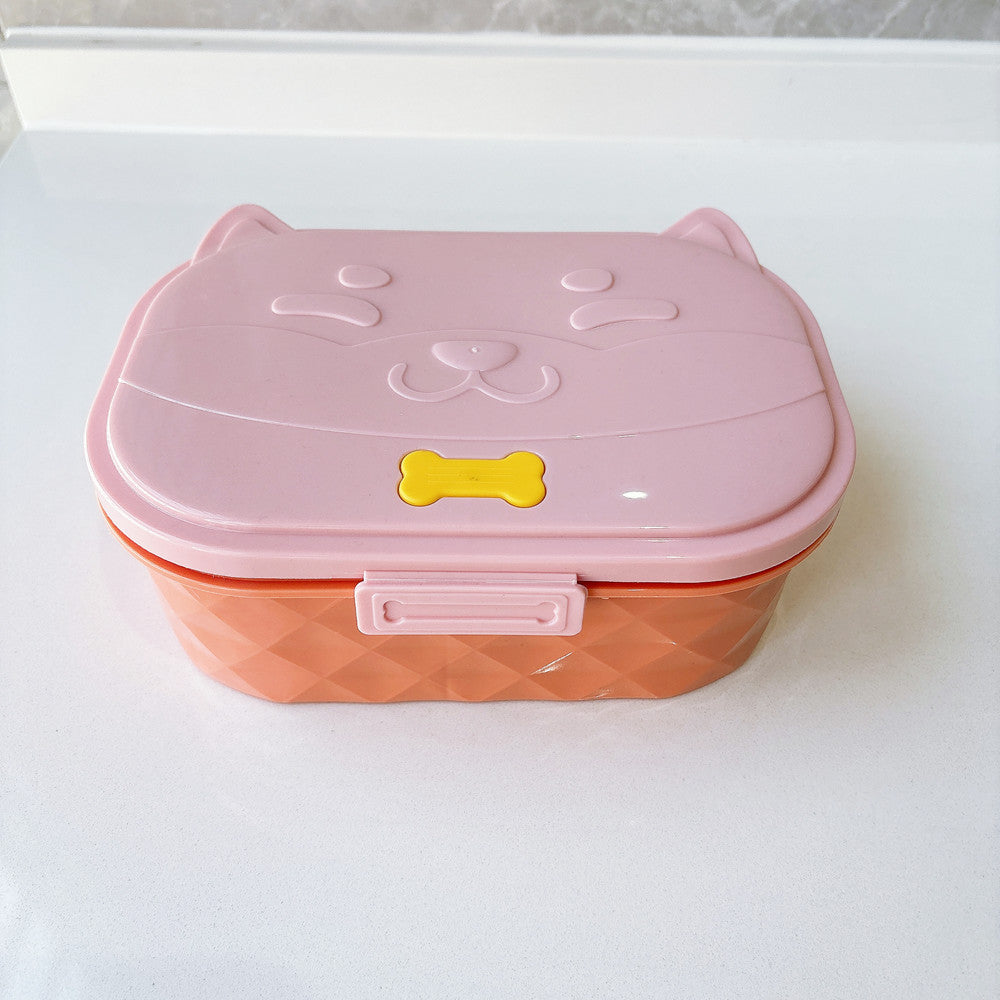 Playful Pet-Themed Food Storage Container