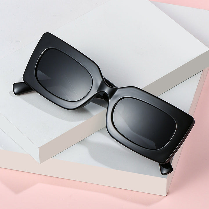Ladies fashionable sunglasses in angular design Stornfield